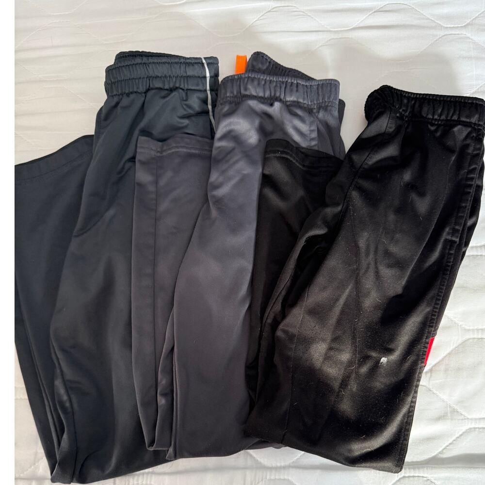 Atheltic Works and starter black grey pants 10/12
